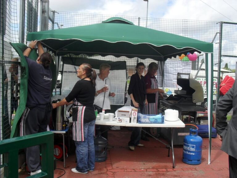 ZNVA football tournament 2011 hope centre catering team