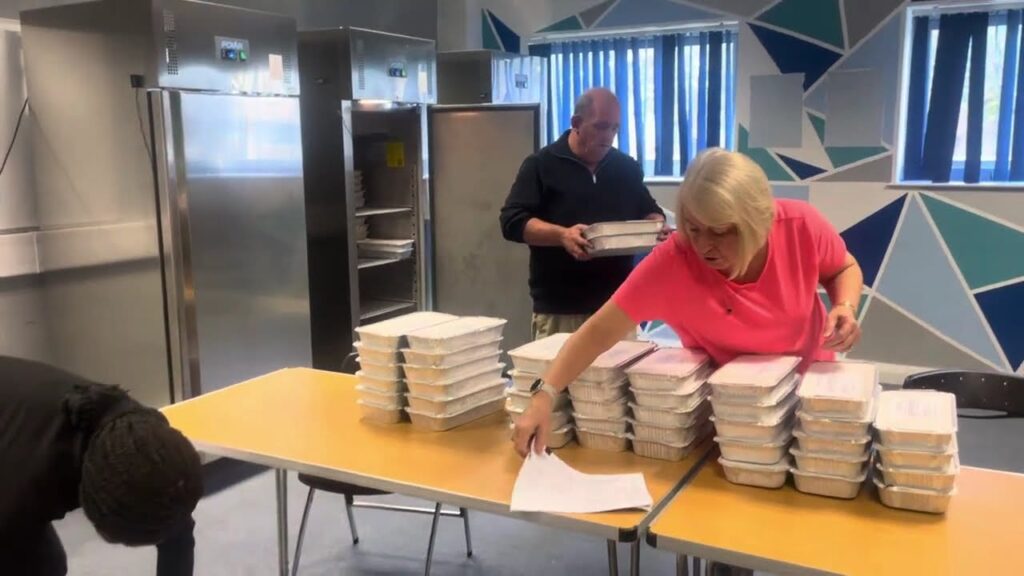 Video thumbnail: Food Bank — frozen meals from the Celtic Manor